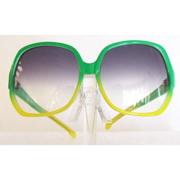DVB VICTORIA BECKHAM GREEN/LIME OVERSIZE SUNGLASSES main image 5